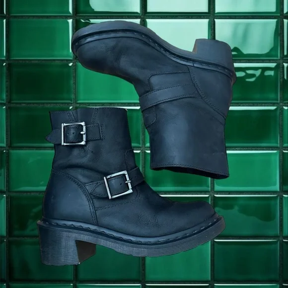 Dr Martens Diza Woman Ankle Boots -Black - Picture 1 of 5